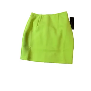 NWT Lulus Size XS Lime She's Bold‎ Neon Green Mini Skirt Y2K Stretch thumbnail 3
