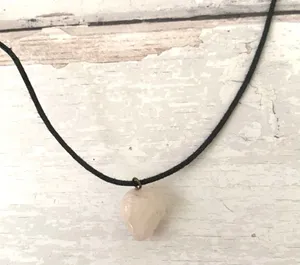 Urban Outfitters Crystal Stone Necklace Women’s Jewelry Opaque White Color NEW thumbnail 1