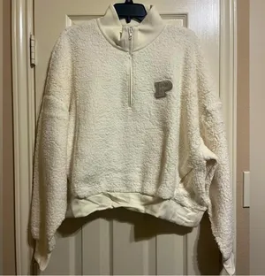 PINK Victoria's Secret Fleece Half-Zip thumbnail 1