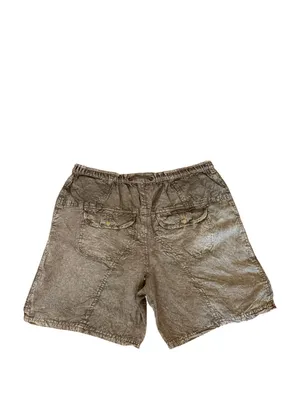 FREE PEOPLE Moon Bay Parachute Cargo Utility Shorts Army Green Size M thumbnail 5