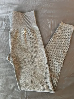 Gray Vital Seamless Leggings thumbnail 3