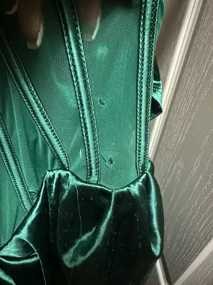 Windsor Lo Formal One-Shoulder Satin Corset Dress thumbnail 7