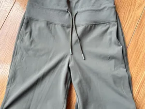 Vuori Olive Green Track Joggers thumbnail 2