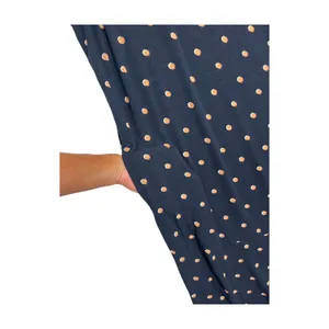 J Jill Midi Dress Womens Large Petite Blue Polka Dot Sleeveless Soft V Neck Boho thumbnail 4