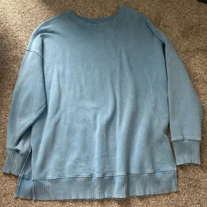 Crewneck Sweater in Sky Blue thumbnail 1