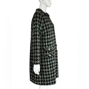 Tuckernuck Holly Tinsel Tweed Long Sleeve Jackie Dress Size Large. A1 thumbnail 8