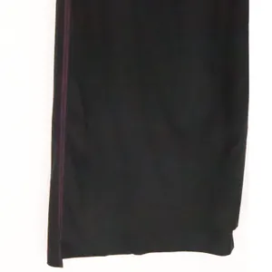 Tahari Vintage 90s Black Satin Maxi Dress Womens Size 4 Formal Minimalist Gothic thumbnail 9