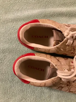 Women’s size 11B cherry design COACH New York shoes! thumbnail 5