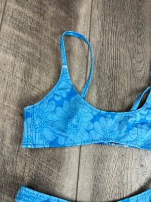 Triangl Blue Floral Bikini Set thumbnail 3