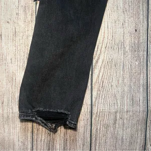Abercrombie & Fitch Womens 27 Faded Black Ultra‎ High Rise Straight Ankle Jeans thumbnail 9