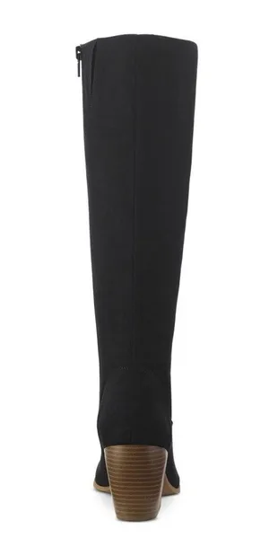 Style & Co. Warrda Faux Suede Zip-Up Mid-Calf Boots Cushioned Goring Size 10 NEW thumbnail 2