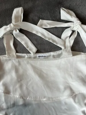 Superdown Double Layered Crop  thumbnail 2