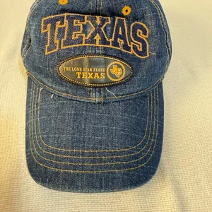 Texas Denim Baseball Cap Blue thumbnail 1
