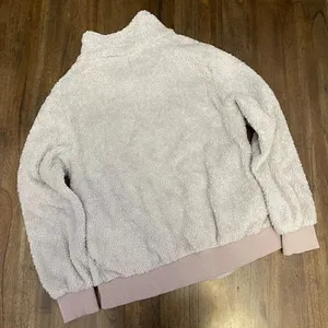 Fuzzy Teddy Jacket Gray Size L thumbnail 8