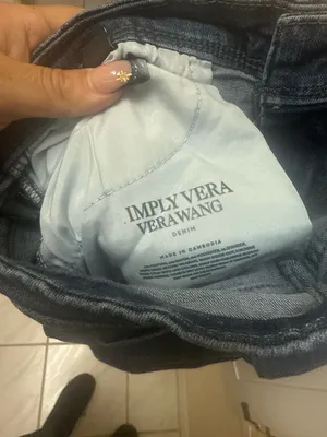 Simply Vera Vera Wang Dark Wash Skinny Jeans Size 6 thumbnail 4