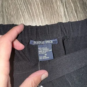 Boston Proper Pants Black Size M Nylon Spandex Stretch Womens thumbnail 5