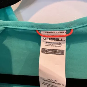 Merrell MQM Ultralite Insulated Full Zip Jacket Ceramic Teal Small NWT JWS25168 thumbnail 5