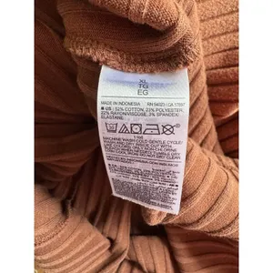 Old Navy Brown Ribbed Knit Pull On Maxi Skirt Women’s Size XL thumbnail 5
