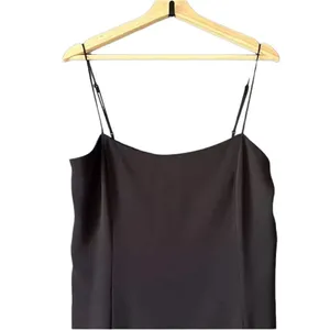 Aritzia Babaton Black Midi Slit Slip Dress Size XS thumbnail 2