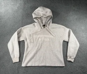 Abercrombie &‎ Fitch Hoodie Women Medium Sherpa Fleece Pullover thumbnail 1
