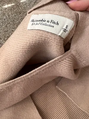 abercrombie and fitch luxe loft soft a&f mock neck top thumbnail 4