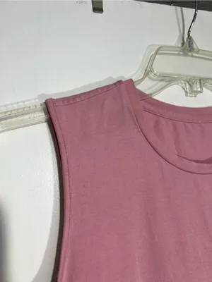 Lululemon pink All Yours Organic Cotton Tank Top size S/M thumbnail 7