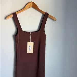 NEW Meshki Jenna Square Neck Bandage Midi Dress XS thumbnail 7