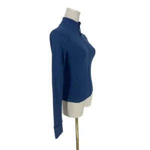 Lululemon Nulu Cropped Define Jacket‎ Soft Denim Blue Size 4 thumbnail 5