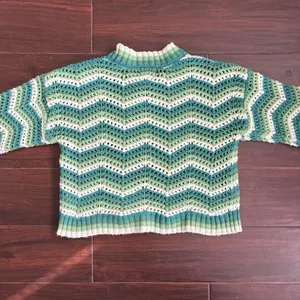 Hippie Rose Green Sweater thumbnail 6