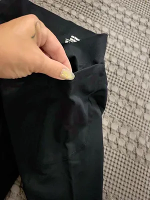 black leggings with pockets, compression. And butt lift size women’s large#activewear #athletic thumbnail 2