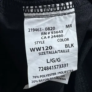 NEW Cherokee Workwear Black Scrub‎ Pants Medical Career Comfort Stretch LT thumbnail 10
