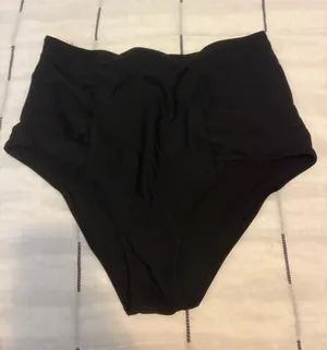 Aerie Bikini Bottoms High-Waisted Black thumbnail 1