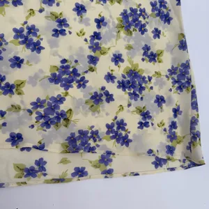 Juno Skirt Womens S Yellow Purple Floral Midi Pull On Lightweight Y2K Style READ thumbnail 2