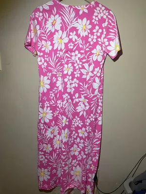 d.co Pink Floral Maxi Dress thumbnail 2