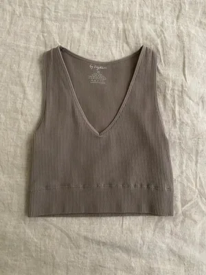 Free People Tan Tank Top thumbnail 1