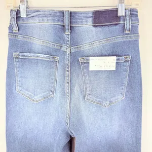 Risen Women's High Rise Wide Flare Jeans New with tags Size 3 / 26 thumbnail 4