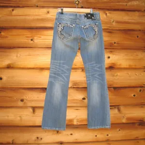 Miss Me Distressed Boot Cut Jeans thumbnail 6