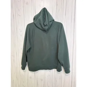 GAP Dark Green Zip-Up Hoodie Multicolor Spelled‎ Out Logo, XL thumbnail 5