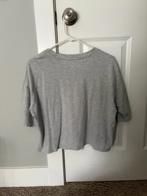 Aerie Boyfriend Cropped Oversized T-Shirt thumbnail 3