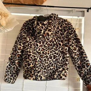 Altard State Reversible Leopard Faux Fur Puffer Jacket XS cheetah girls Y2K thumbnail 3