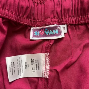 NWT! Sivvan by Adar Unisex Classic Fit Burgundy Scrubs 2XL thumbnail 5