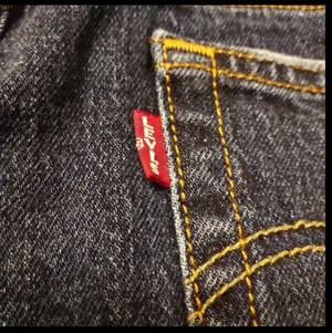 Levi’s 501 High Rise Dark Wash 32 Festival Boho Grunge Punk Y2K Cowgirl Country thumbnail 6