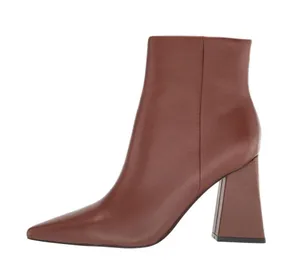 Marc Fisher Kulika Leather Pointed Toe Boots, Med Natural, Size 10 New w/o Box thumbnail 5