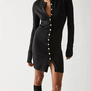 Free People Gia Cardi Black Dress thumbnail 5