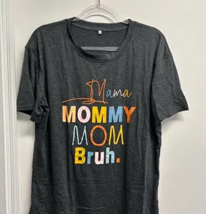 Mama Mommy Mom Bruh Mother’s Day Gift Women's Tee thumbnail 1