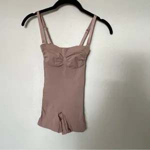 NWOT‎ SKIMS Strapless Sculpting Mid Thigh Bodysuit size XS Sienna thumbnail 4