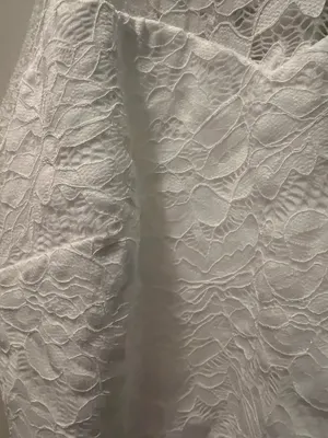 Women’s Gorgeous Allegra K White Satin Lace Med/ Length Dress Size M NWT thumbnail 3