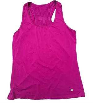 Bally Sportswear -393 Magenta Active Tank‎ Top Large thumbnail 1