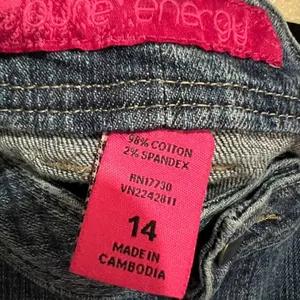 Y2k Denim‎ Distressed skirt size 14 thumbnail 4