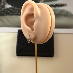 13mm Small Star Hoop Earrings for Men Women Streetwear Punk Hip Hop Unisex Earrings thumbnail 9